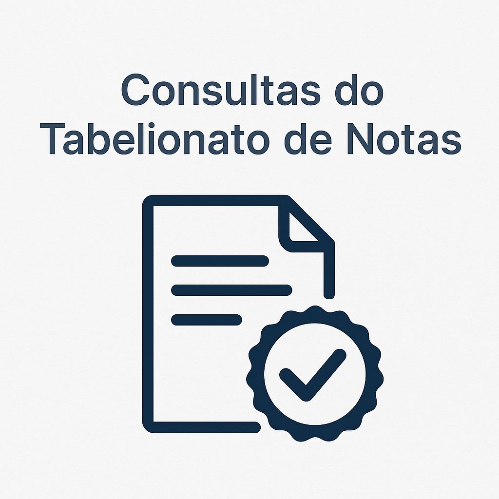  Consultas do Tabelionato de Notas